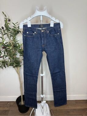 A.P.C. Women's Slim Jeans in Dark Blue Denim